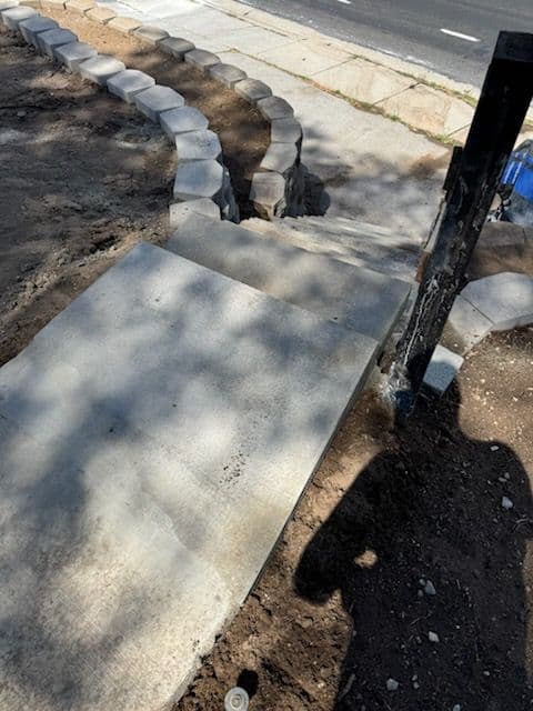 Gallery photos for North Salt Lake Yard Transformation Retaining Walls: Image #2