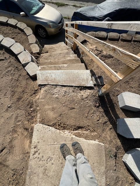 Transforming Old Steps with Concrete Rehab image