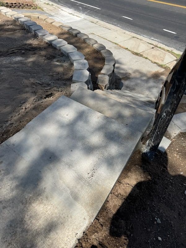 Gallery photos for Transforming Old Steps with Concrete Rehab: Image #2